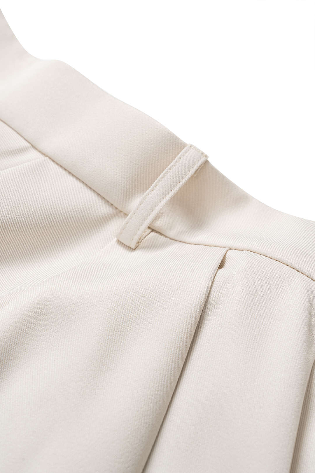 Ruched Solid Trousers