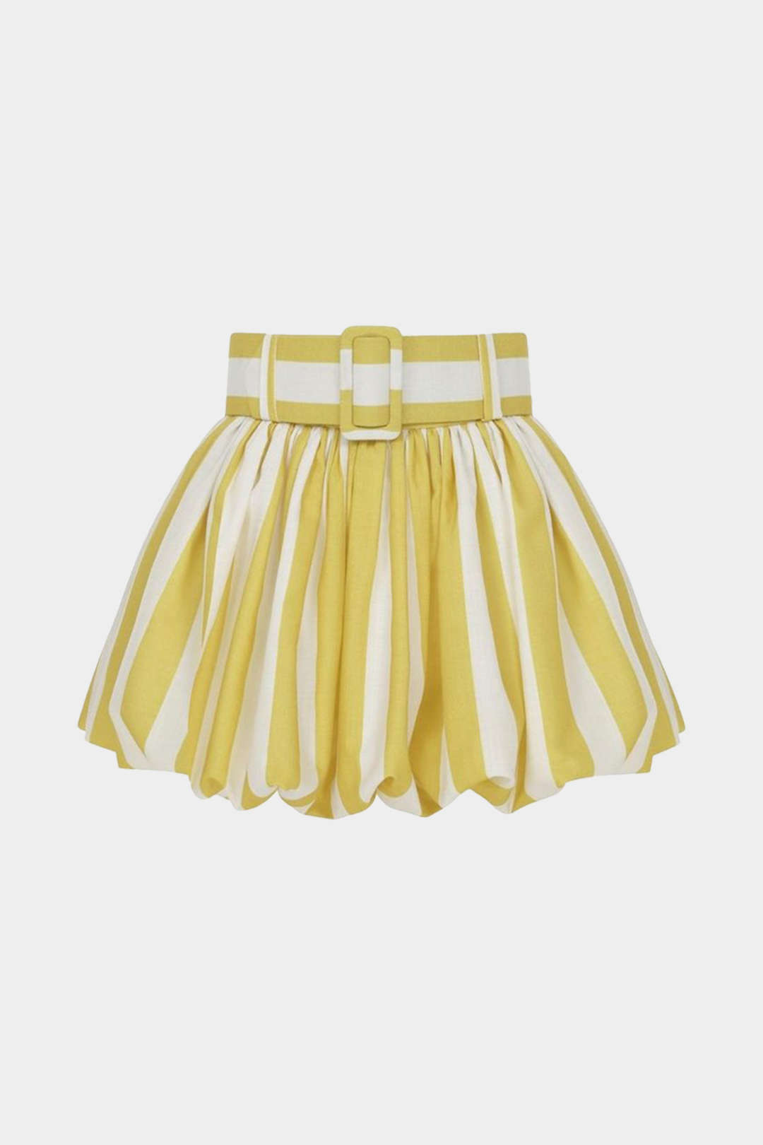 Contrast Stripe Print Ruched Shorts