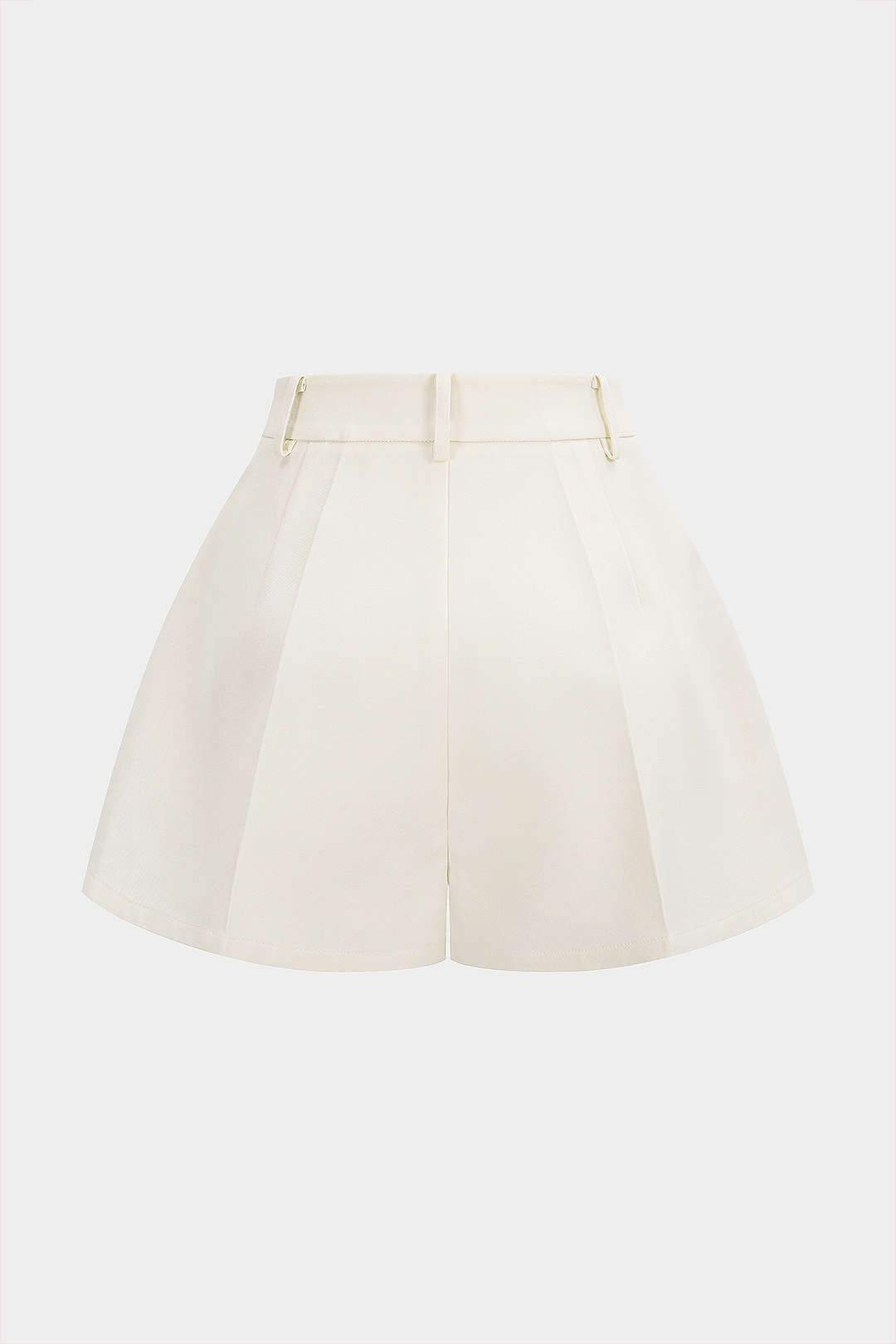 Solid Wide Leg Shorts