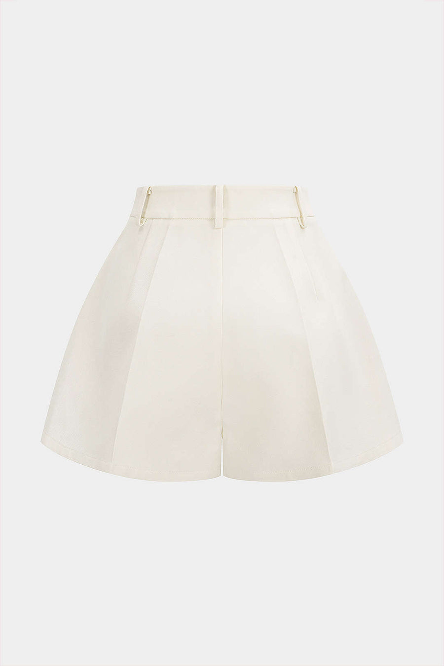 Solid Wide Leg Shorts