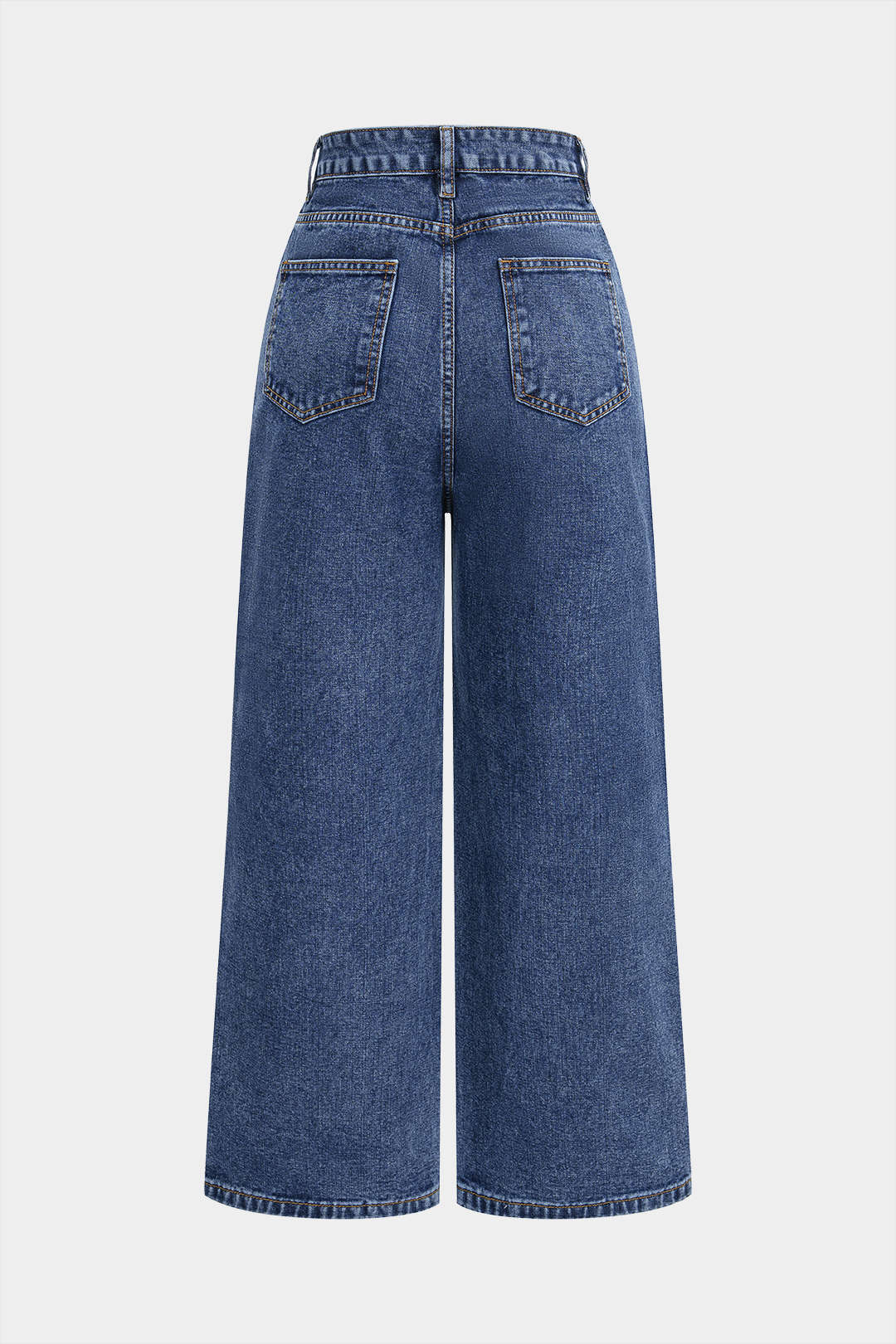 Denim-farkut, joissa on rusetti ja strassikivet sekä suorat lahkeet