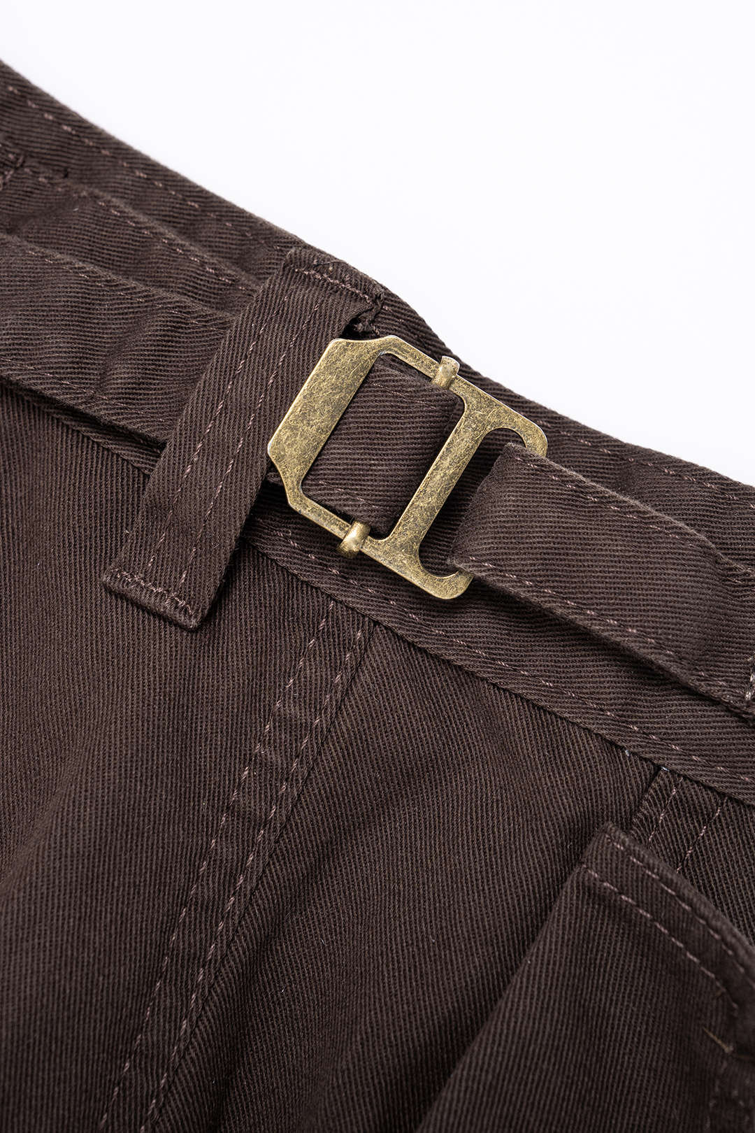 Denim Pocket Wide Leg Jeans