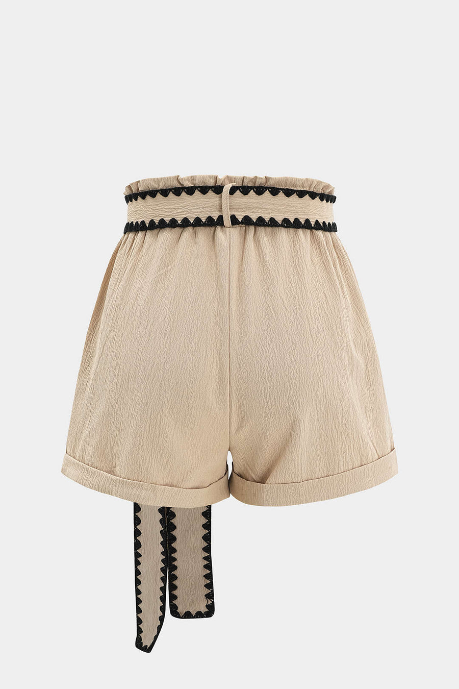 Tie-Up Contrast Shorts