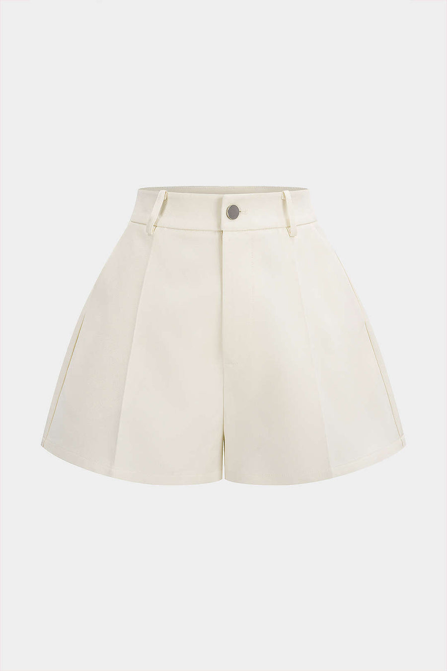 Solid Wide Leg Shorts