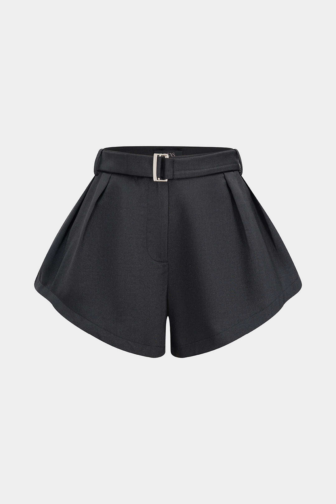 Solid Wide Leg Shorts