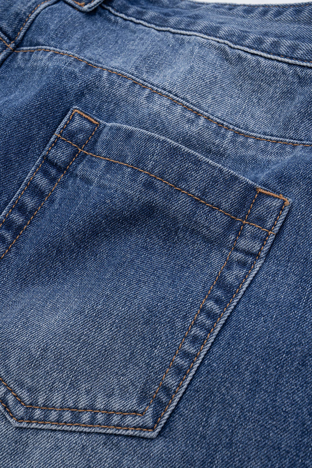 Denim Wide Leg Barrel Jeans
