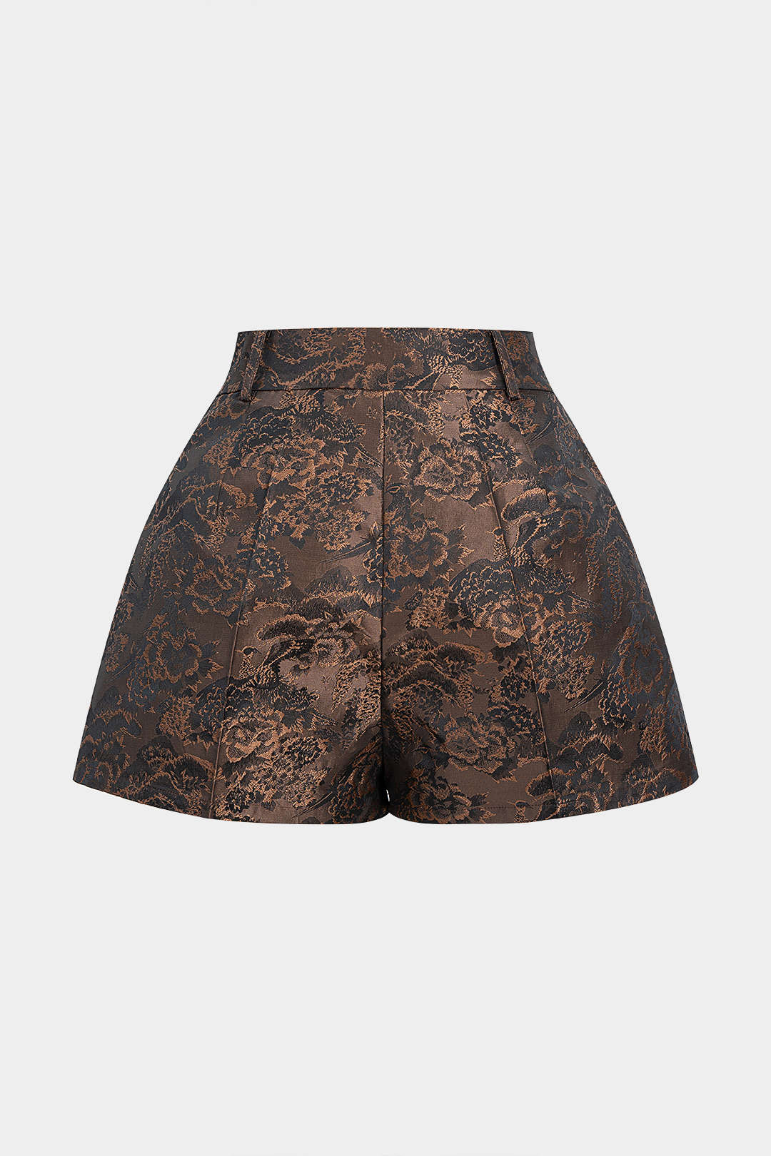 Jacquard Wide Leg Shorts