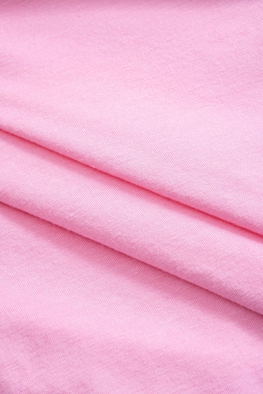Solid Twist Round Neck T-Shirt