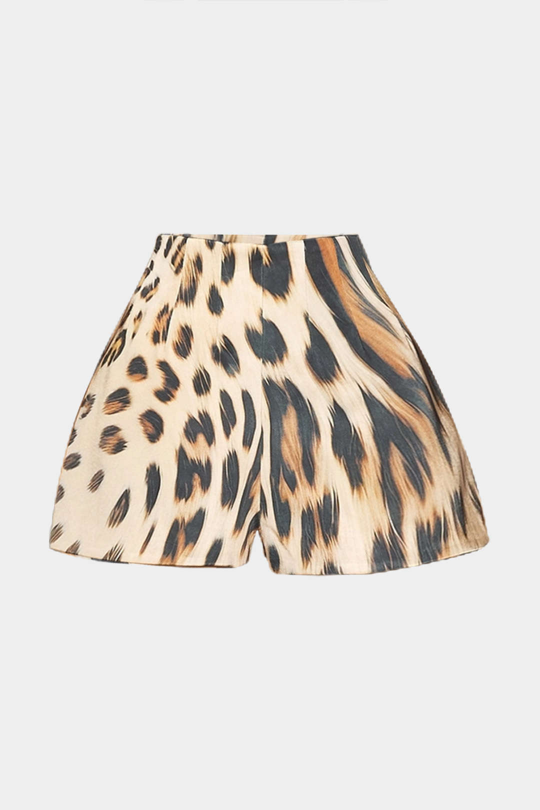 Leopard Print Shorts
