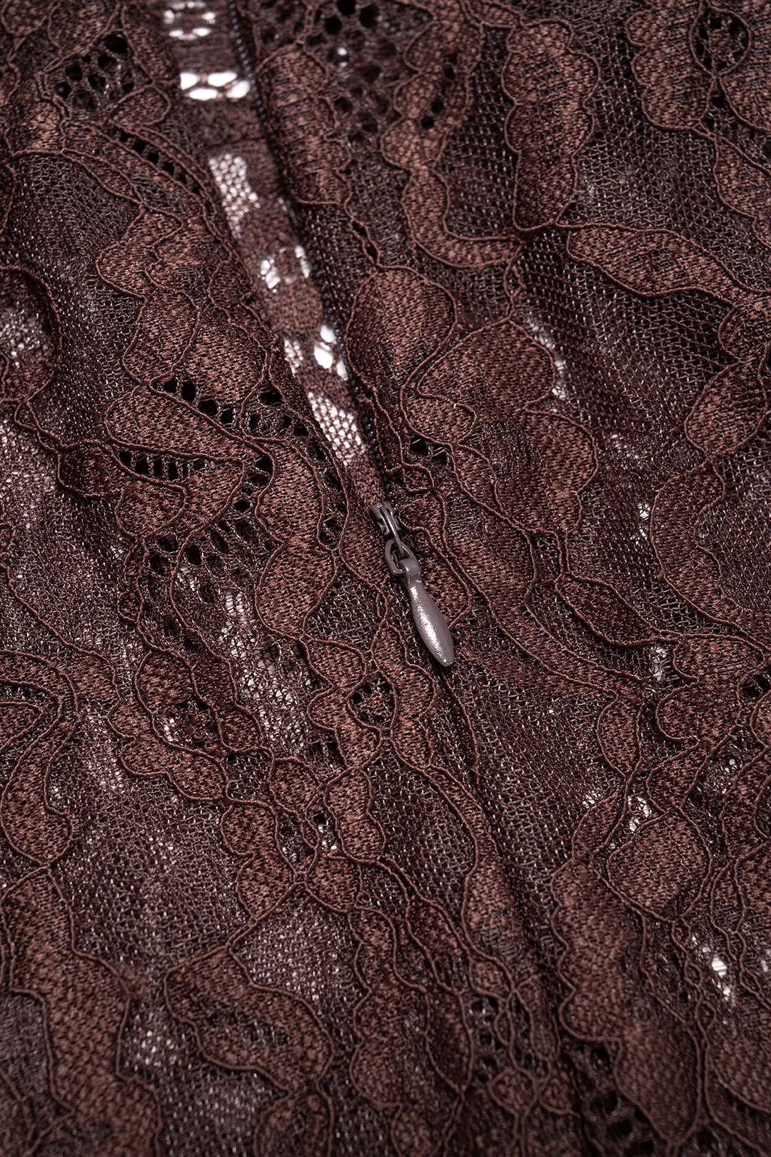 Sheer Lace Mock Neck Ruched Short Sleeve Mini Dress