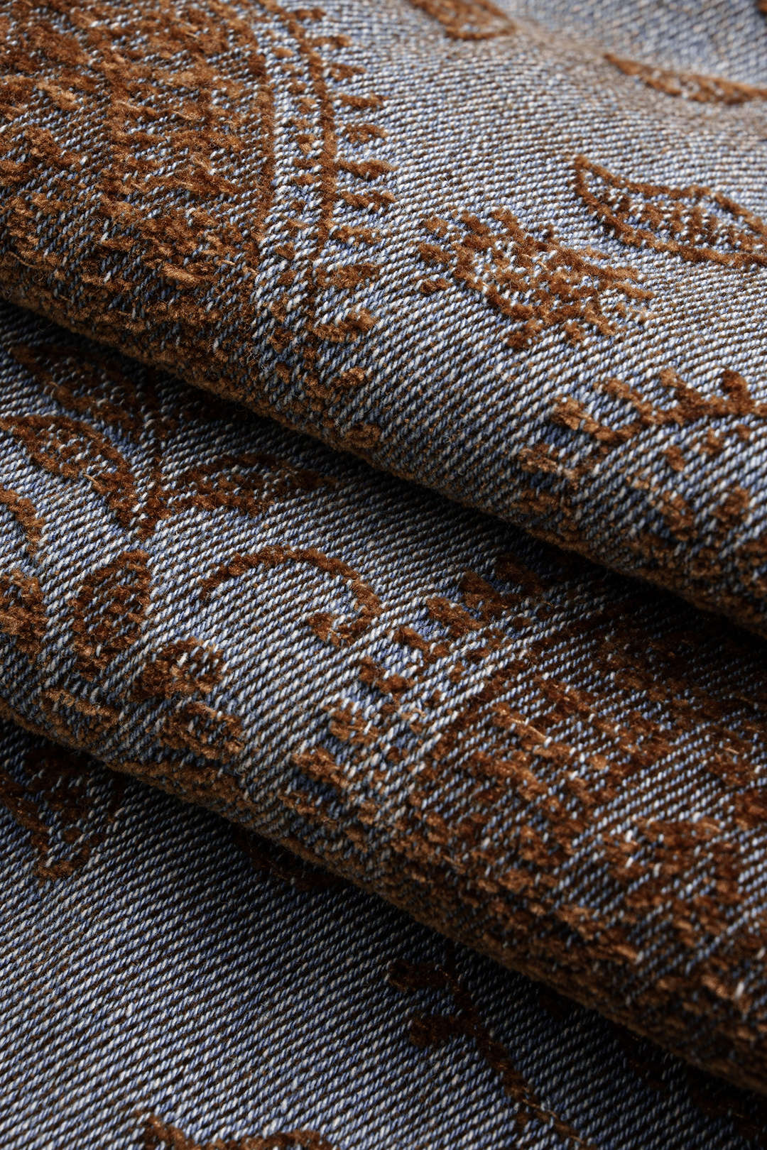 Floral Embroidery Zipper Straight Pants
