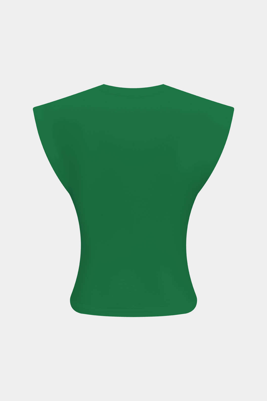 Solid Twist Round Neck T-Shirt