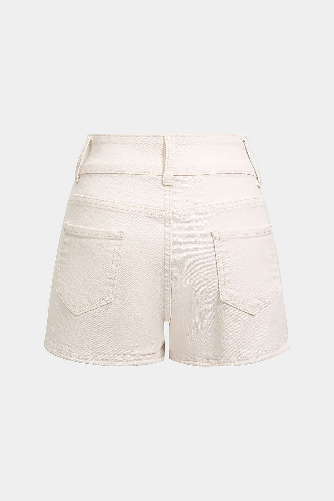Denim Pocket High Waist Shorts