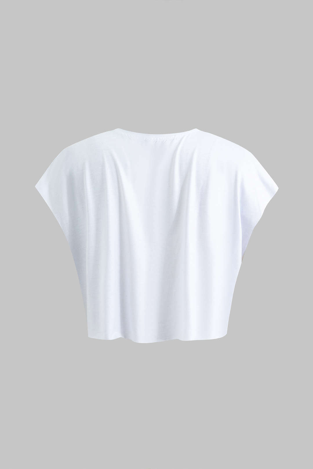 Motorbike Graphic Print Sleeveless T-Shirt