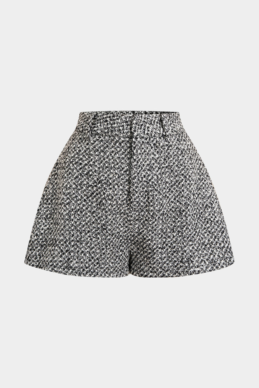 Zipper Wide Leg Shorts