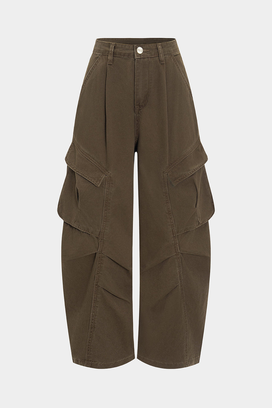 Denim Ruched Pocket Jeans