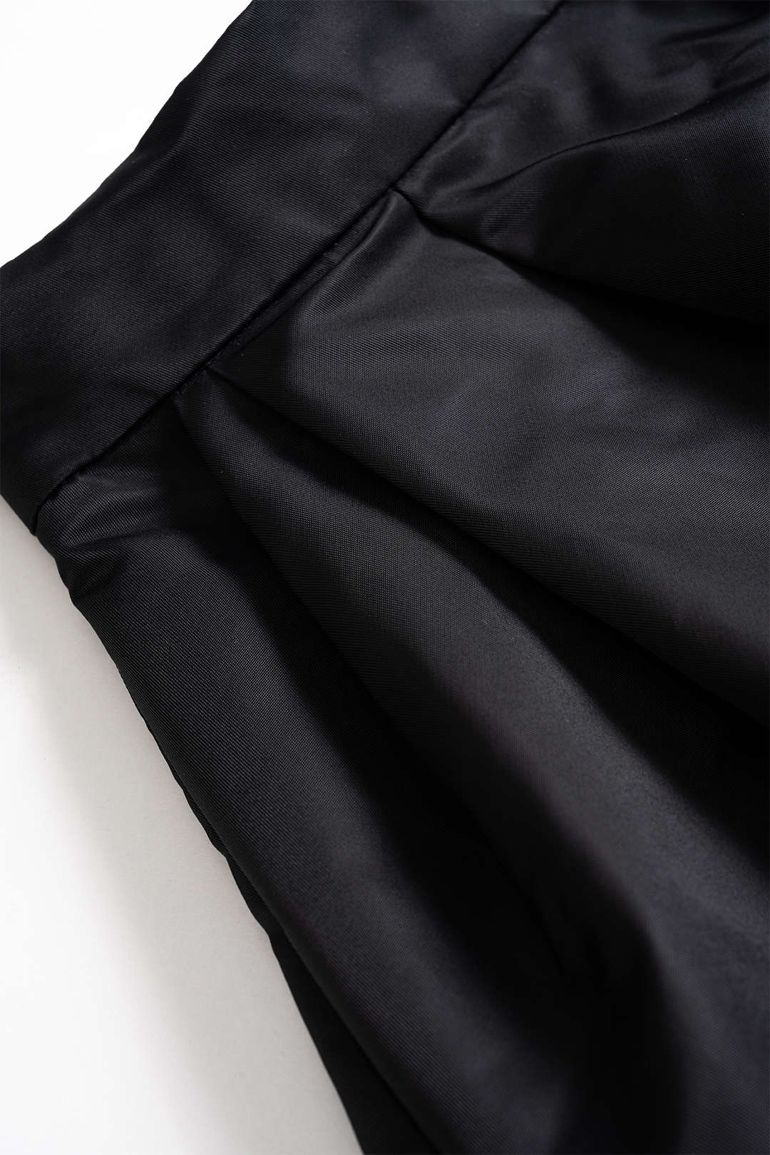 Puff Wide Leg Zipper Shorts