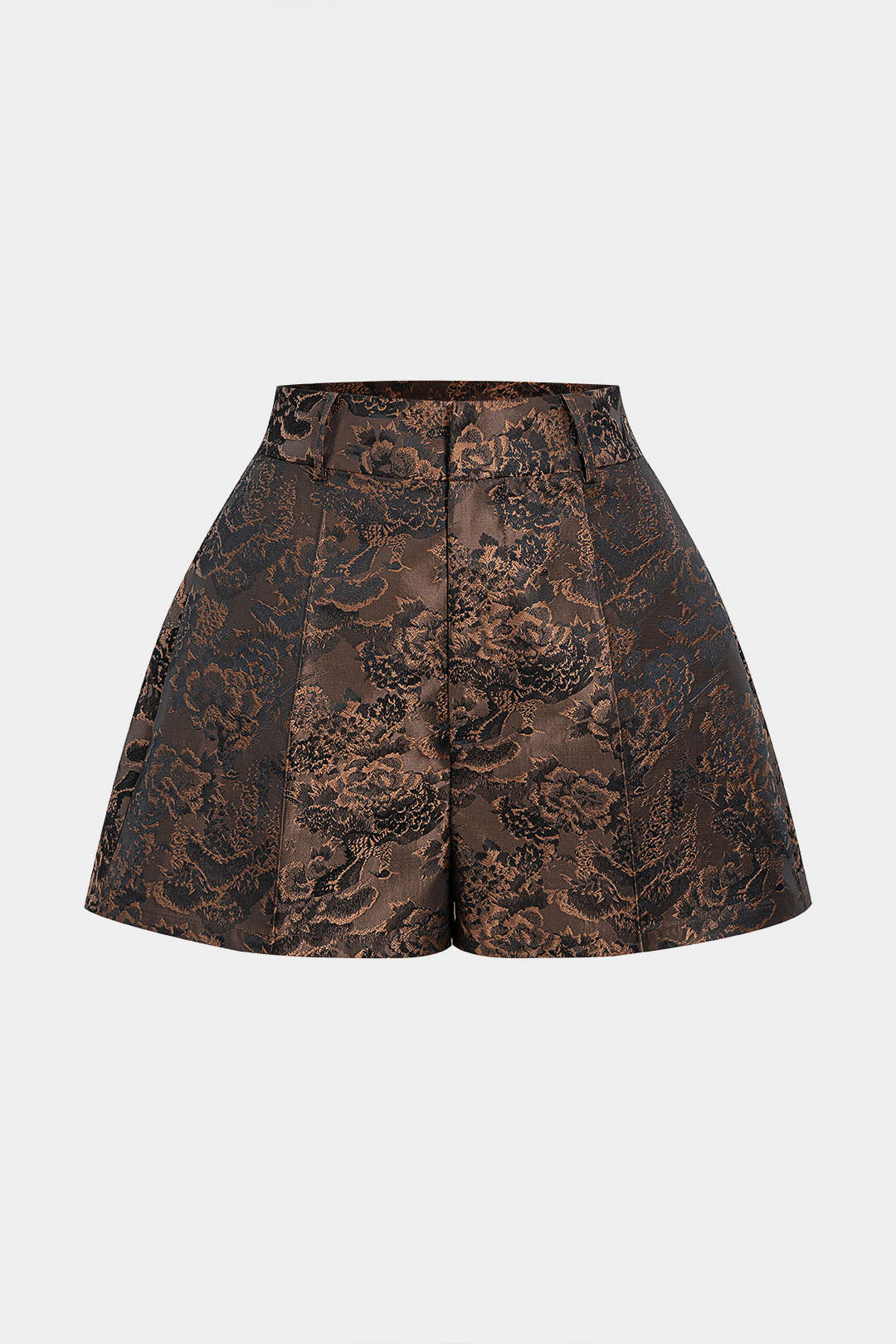 Jacquard Wide Leg Shorts