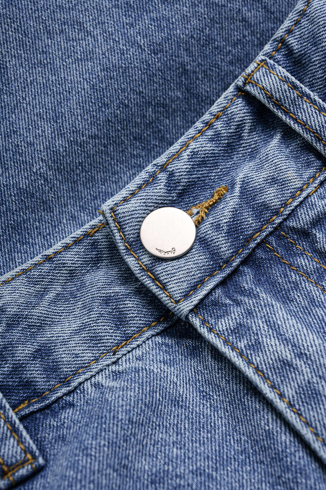 Denim Pocket Wide Leg Jens