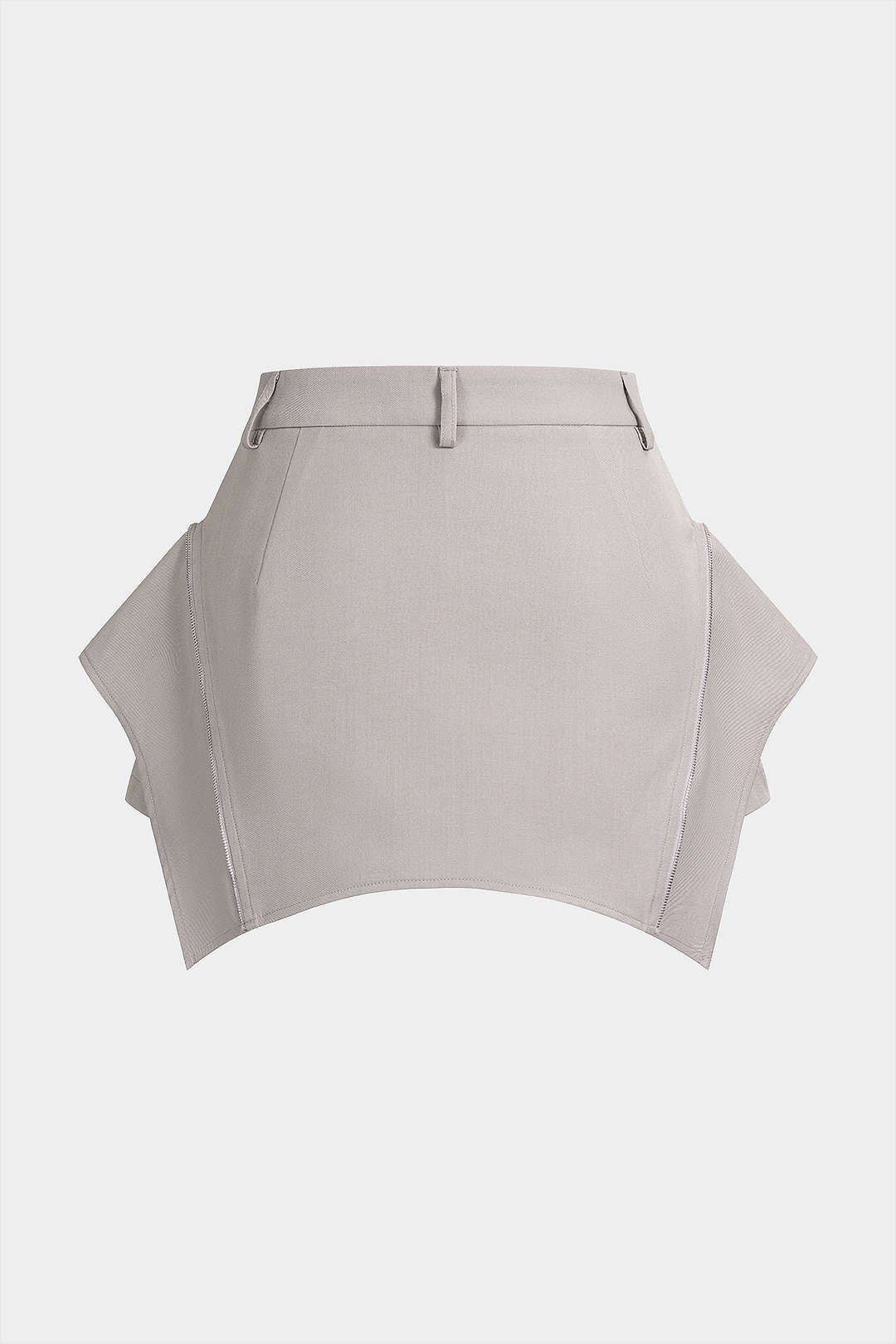 Zipper Button Shorts