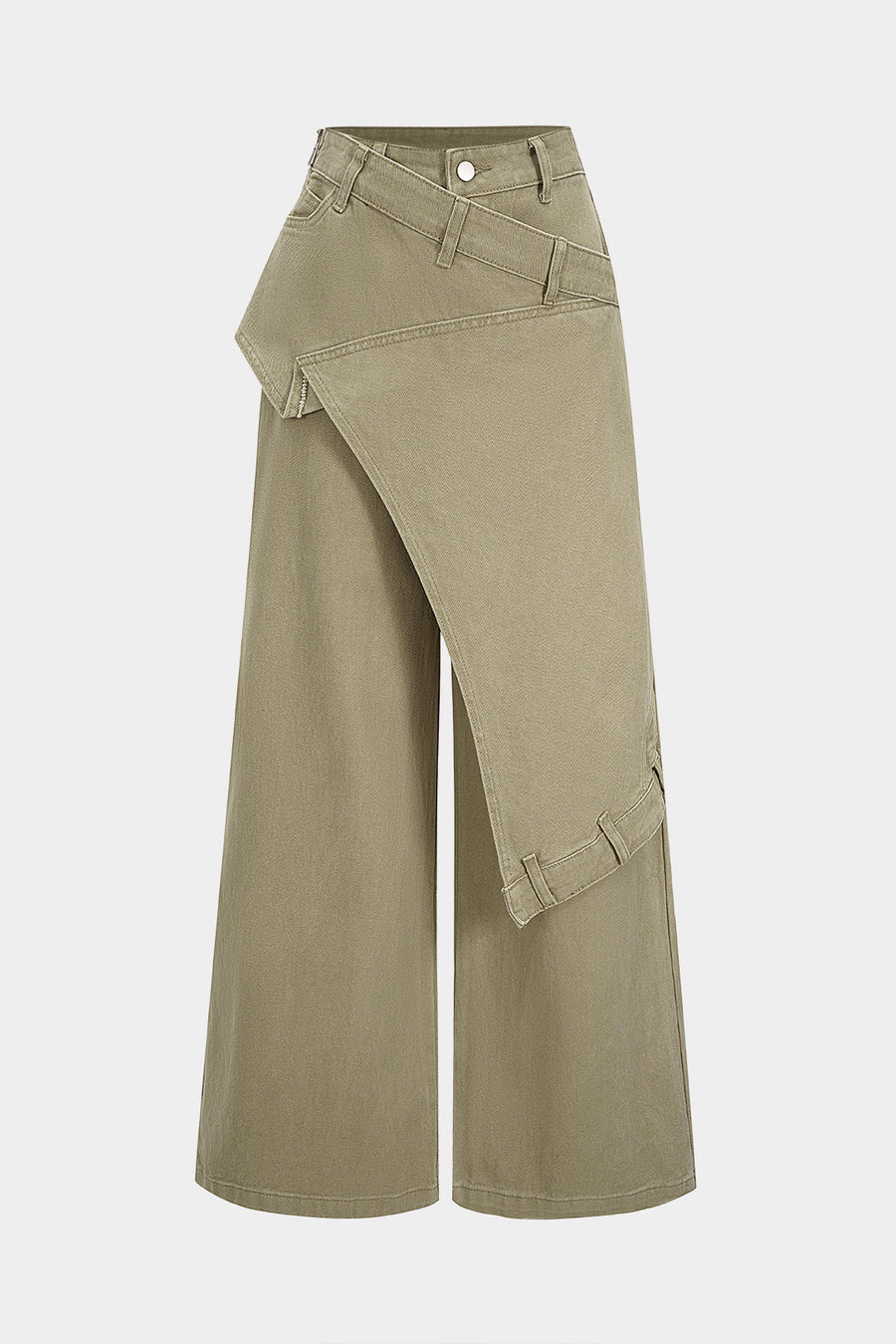 Asymmetriset denim-farkut