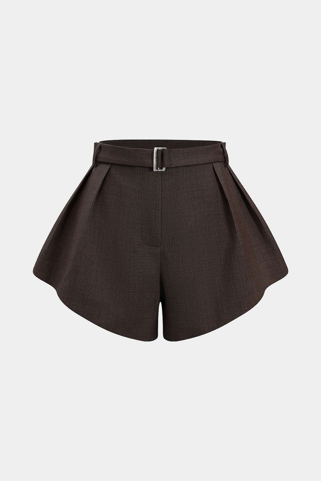Solid Wide Leg Shorts
