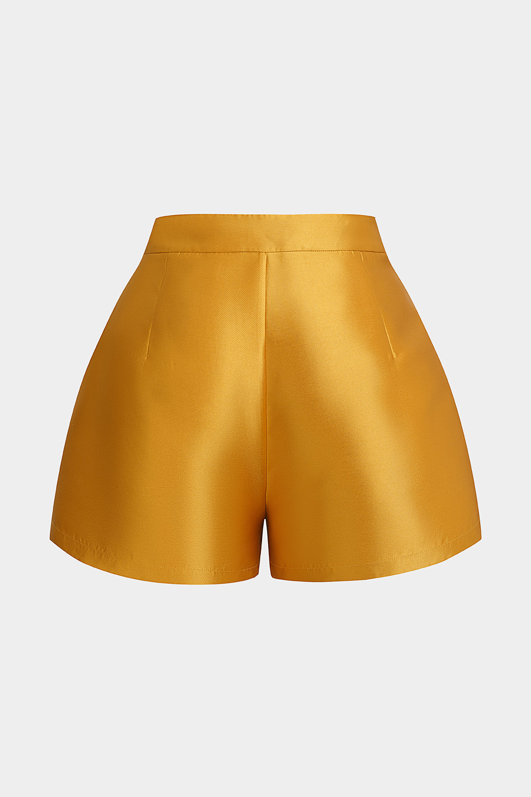Pleated High Waist Shorts