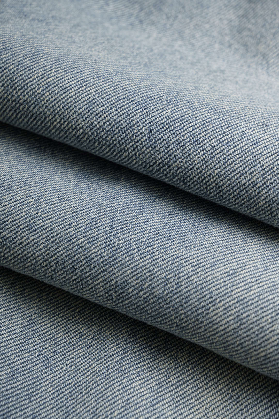 Denim Frayed Wide Leg Jeans
