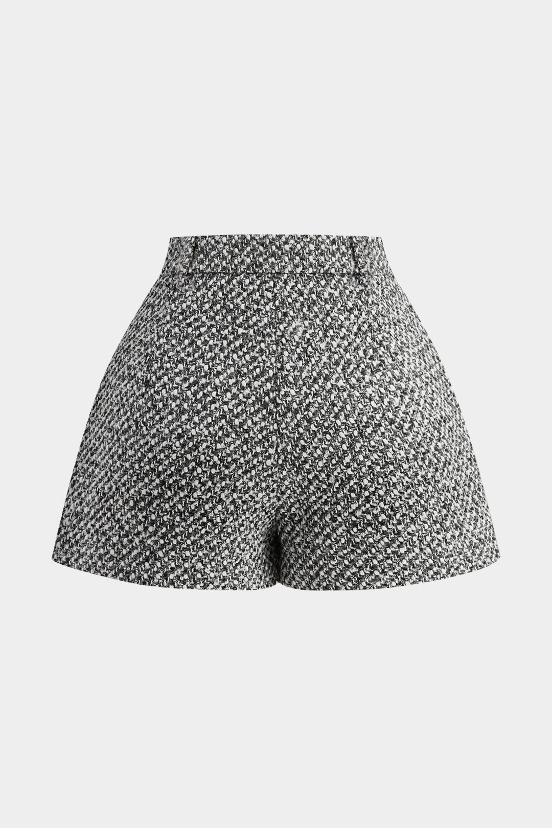 Zipper Wide Leg Shorts