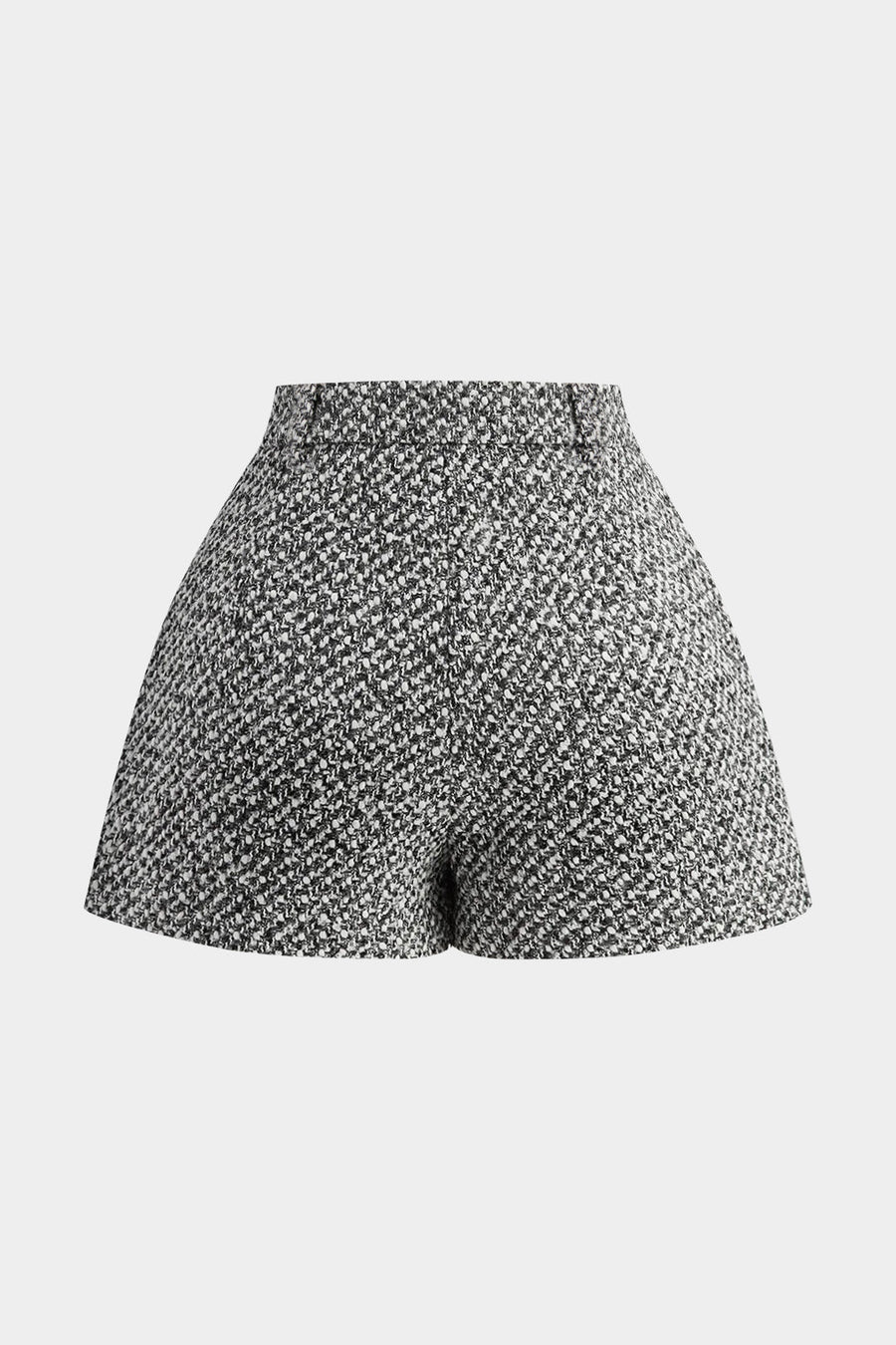 Zipper Wide Leg Shorts