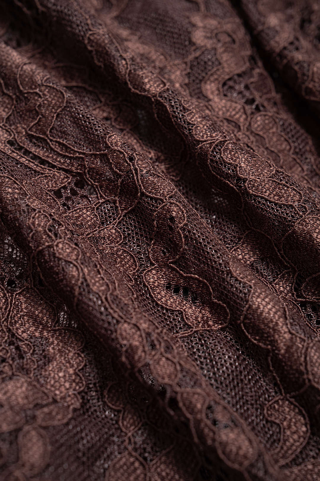 Sheer Lace Mock Neck Ruched Short Sleeve Mini Dress
