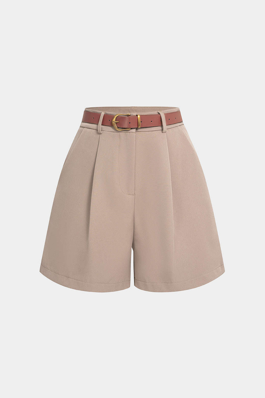Vyölliset leveälahkeiset shortsit
