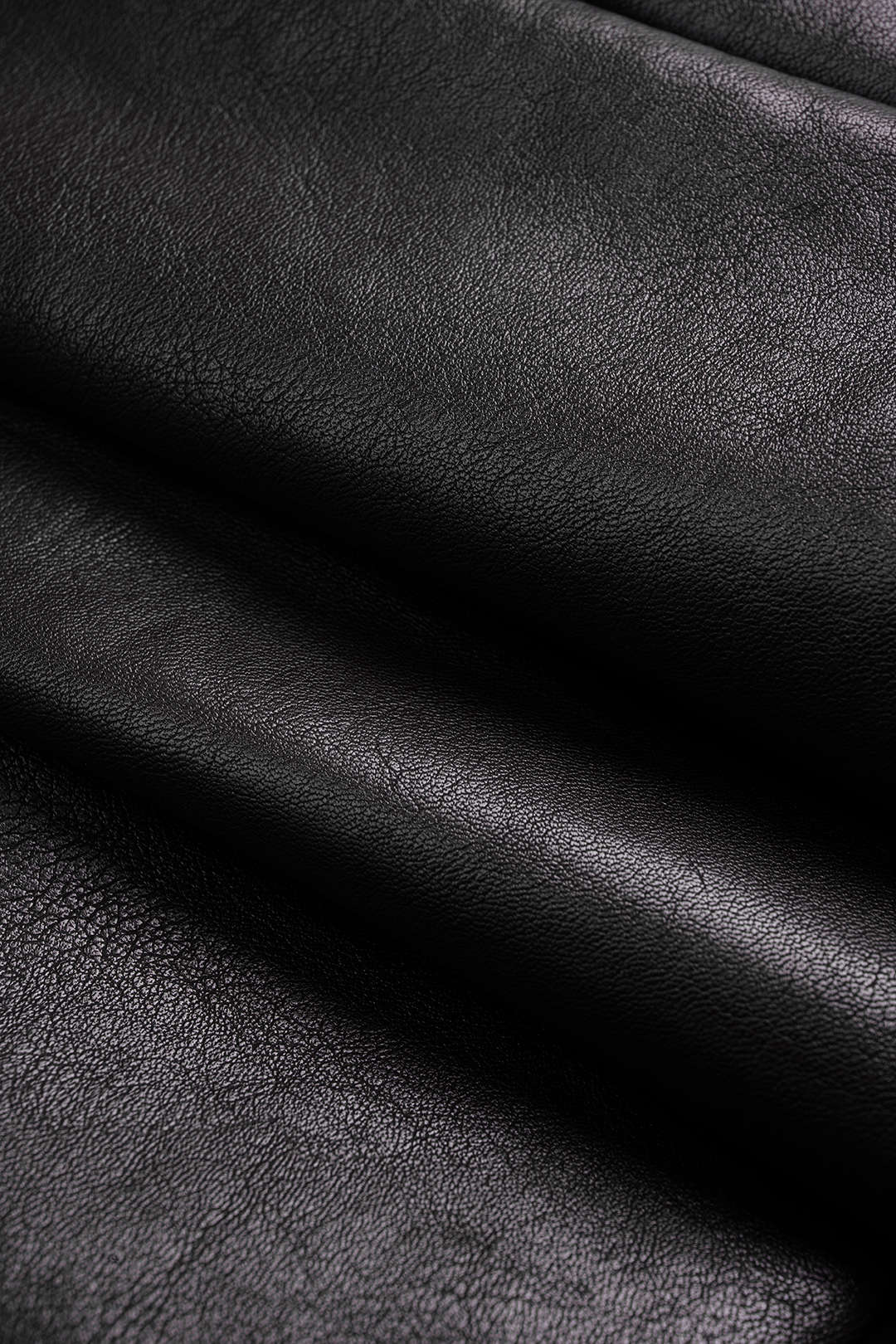Faux Leather Pleated Shorts