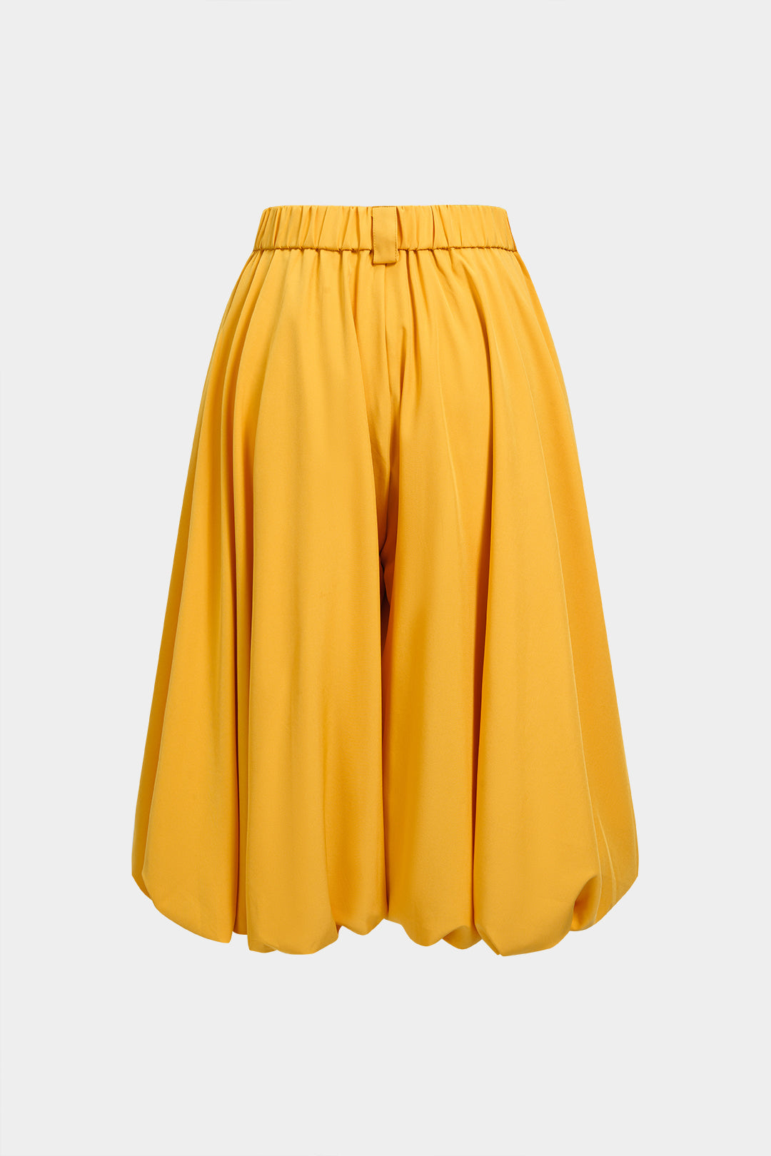 High Waist Wide Leg Ruched Shorts