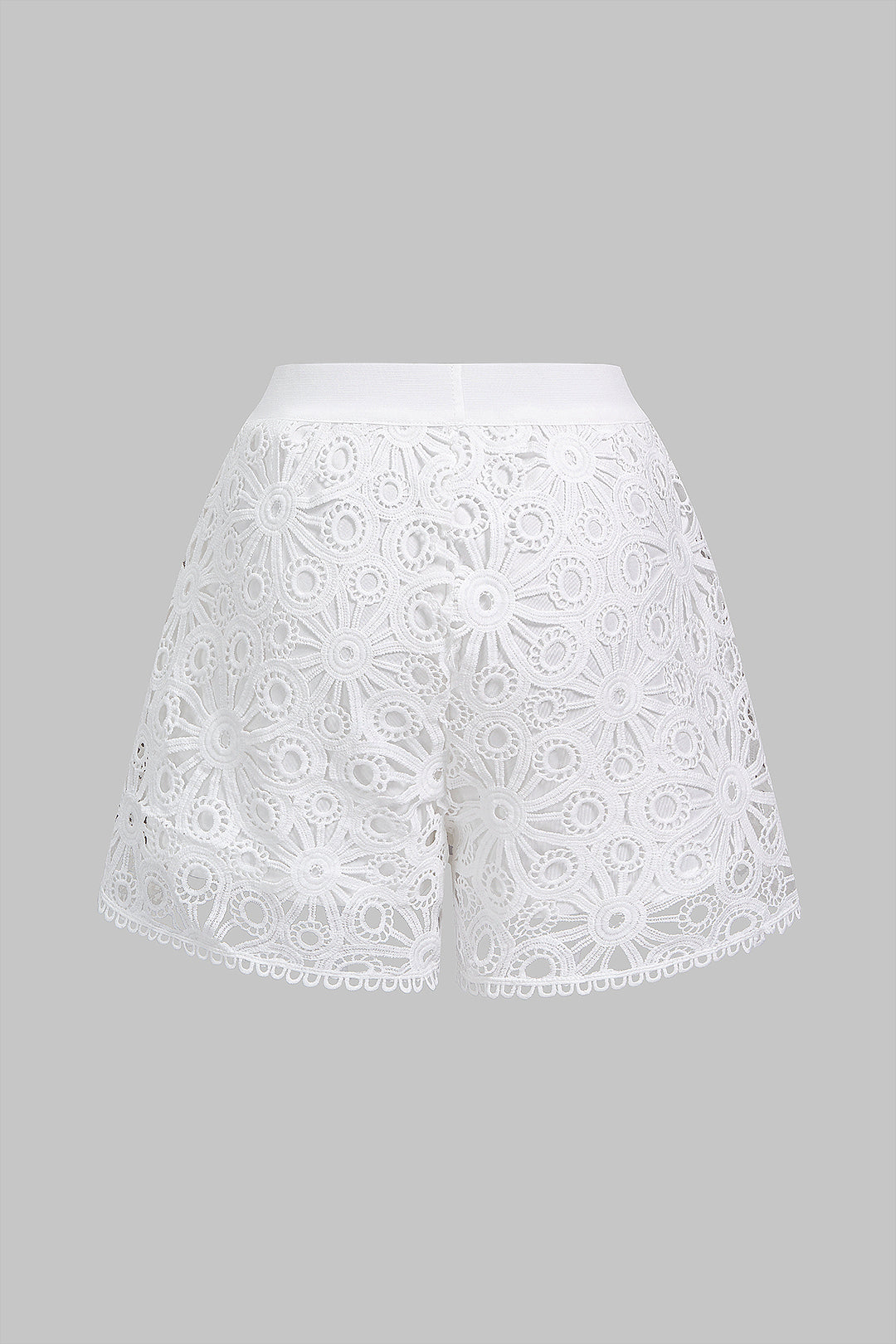 Lace Cut Out Shorts