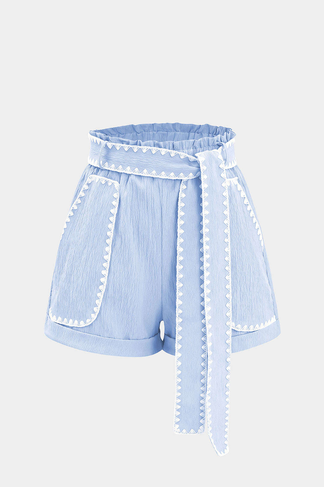 Tie-Up Contrast Shorts