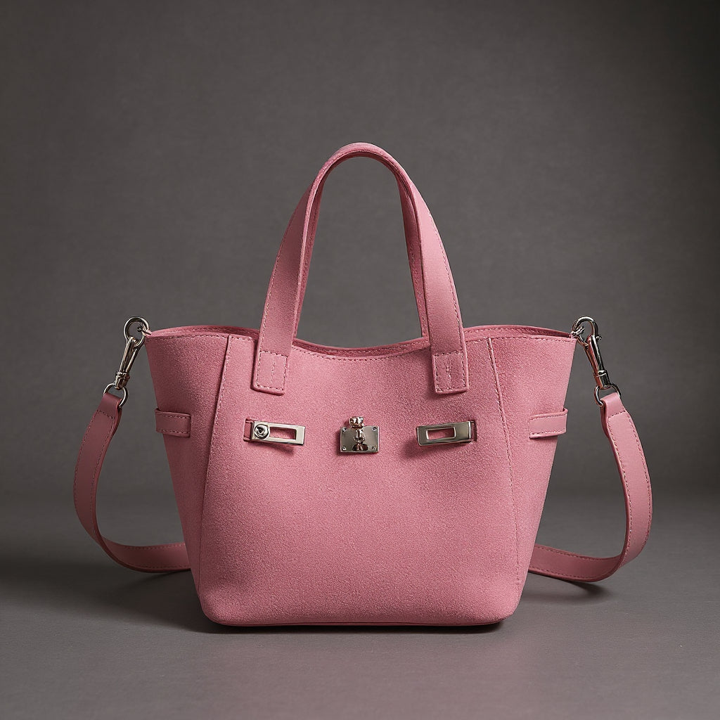 Melania Mini Suede Tote